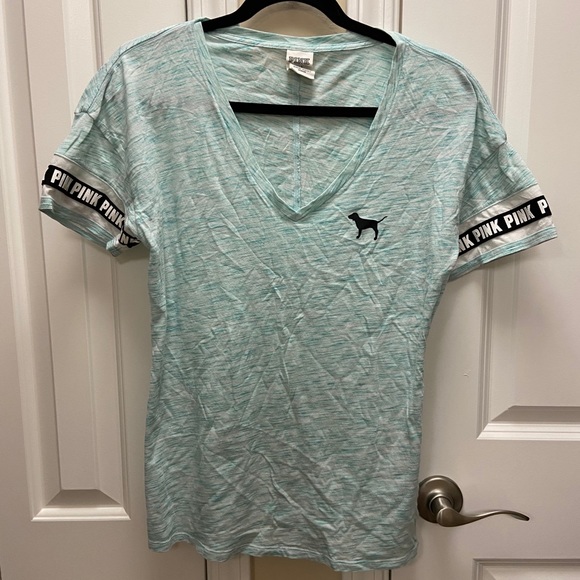 PINK Logo V-Neck